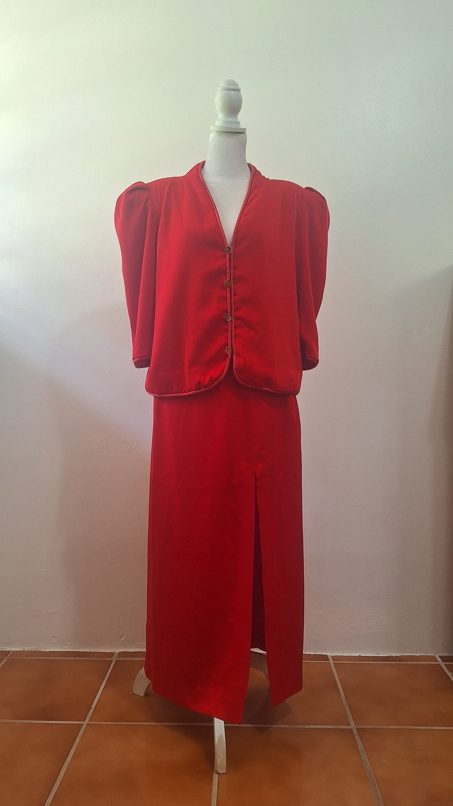 Conjunto de Carlota Alfaro Vintage 1980