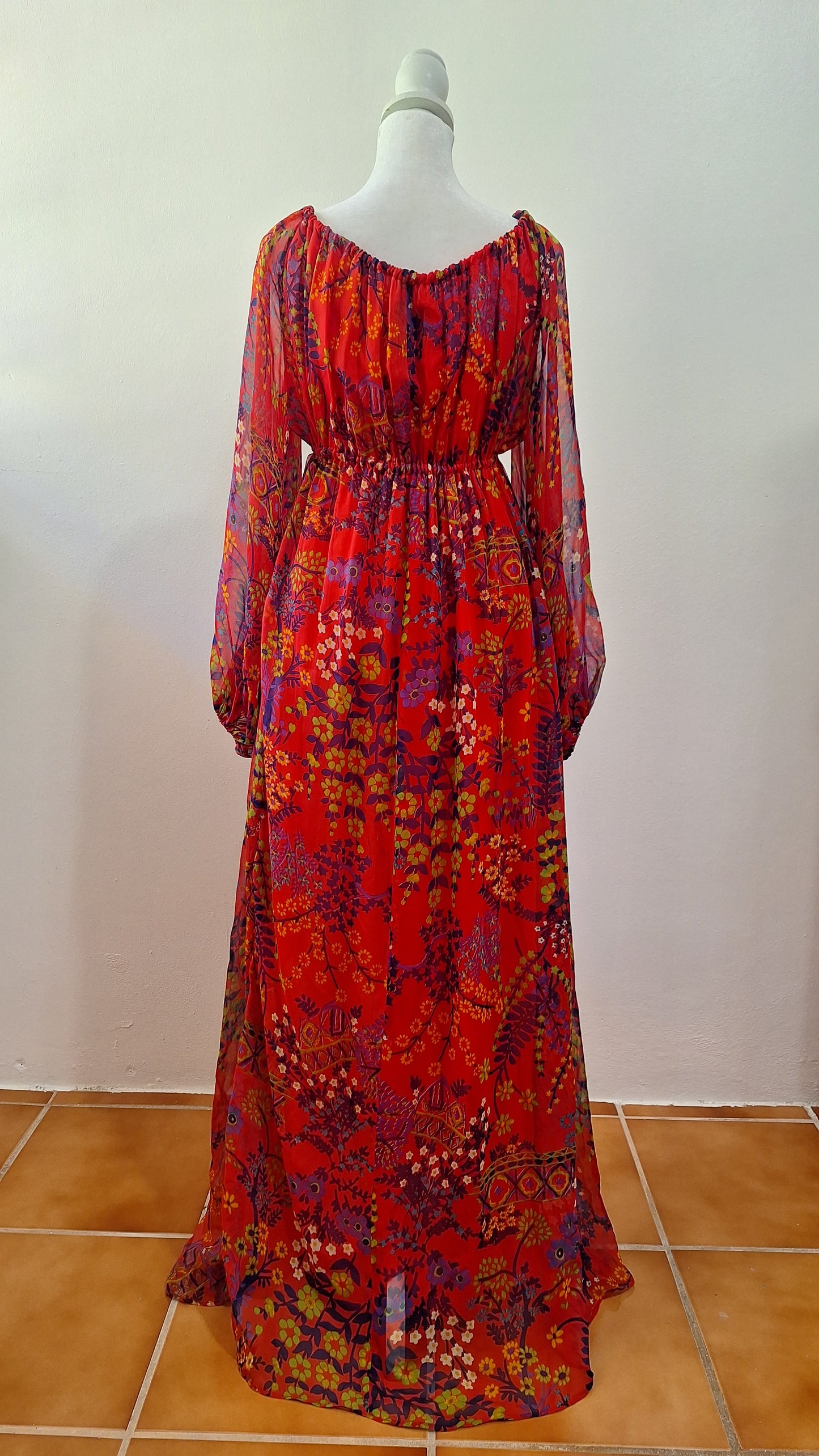 Vestido Vintage de Scott Barrie 1970