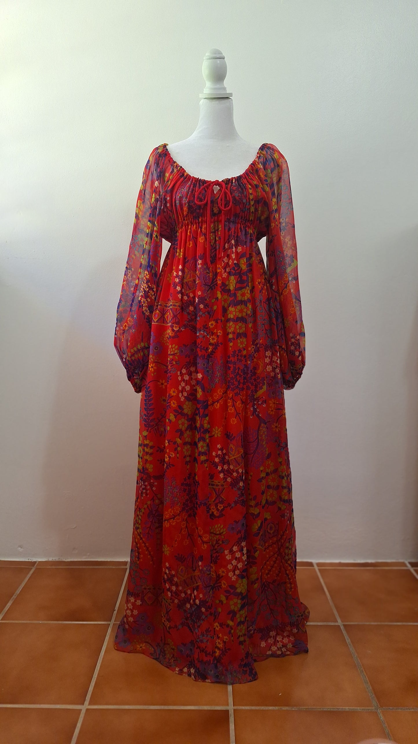 Vestido Vintage de Scott Barrie 1970