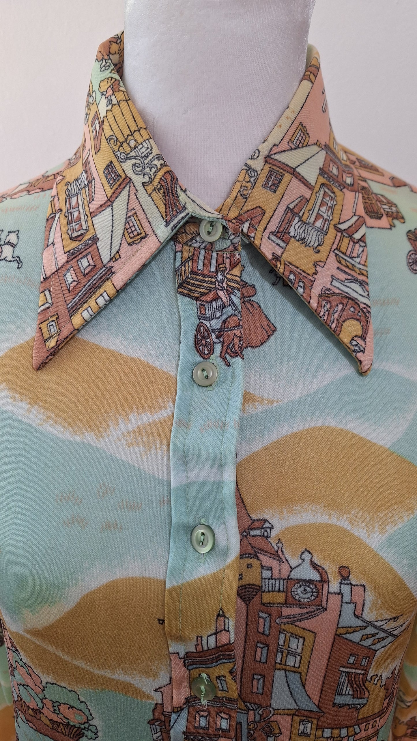 Camisa Vintage (1970) Parisienne