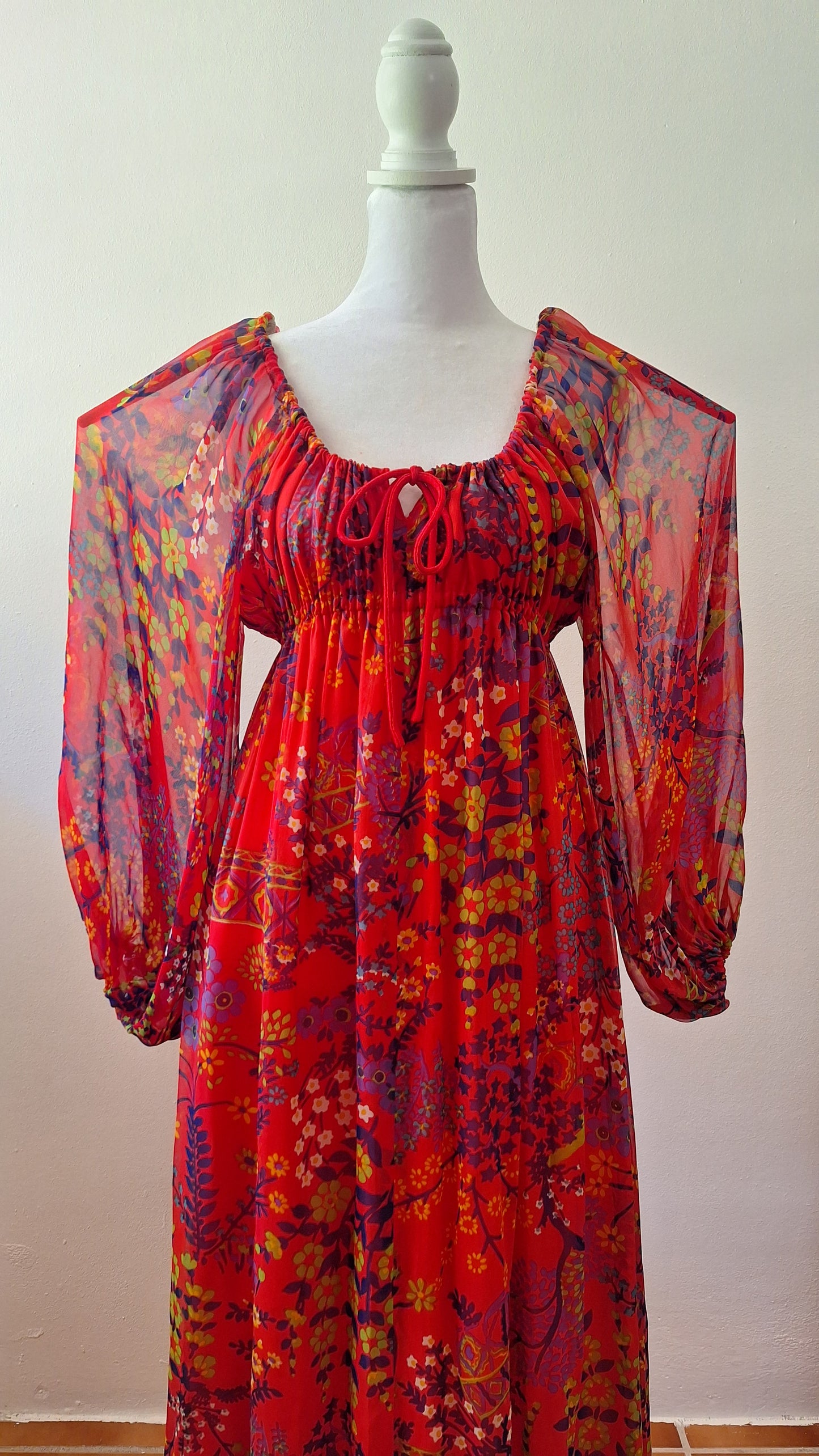 Vestido Vintage de Scott Barrie 1970