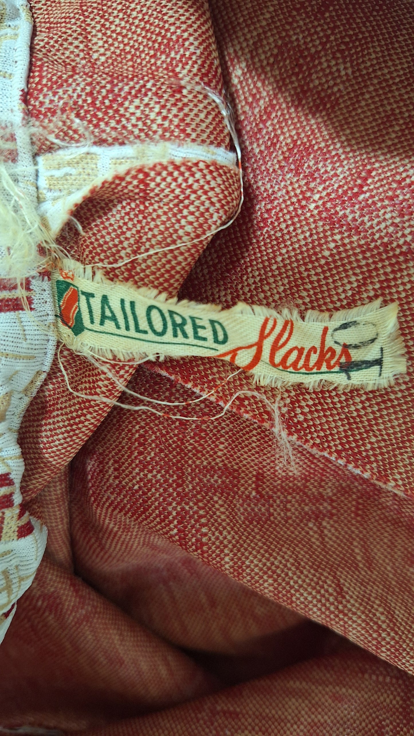 Pantalón Tailored Slacks 1970