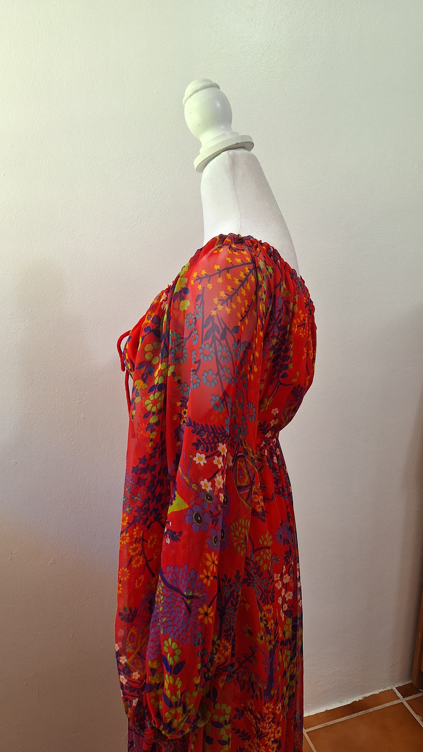 Vestido Vintage de Scott Barrie 1970