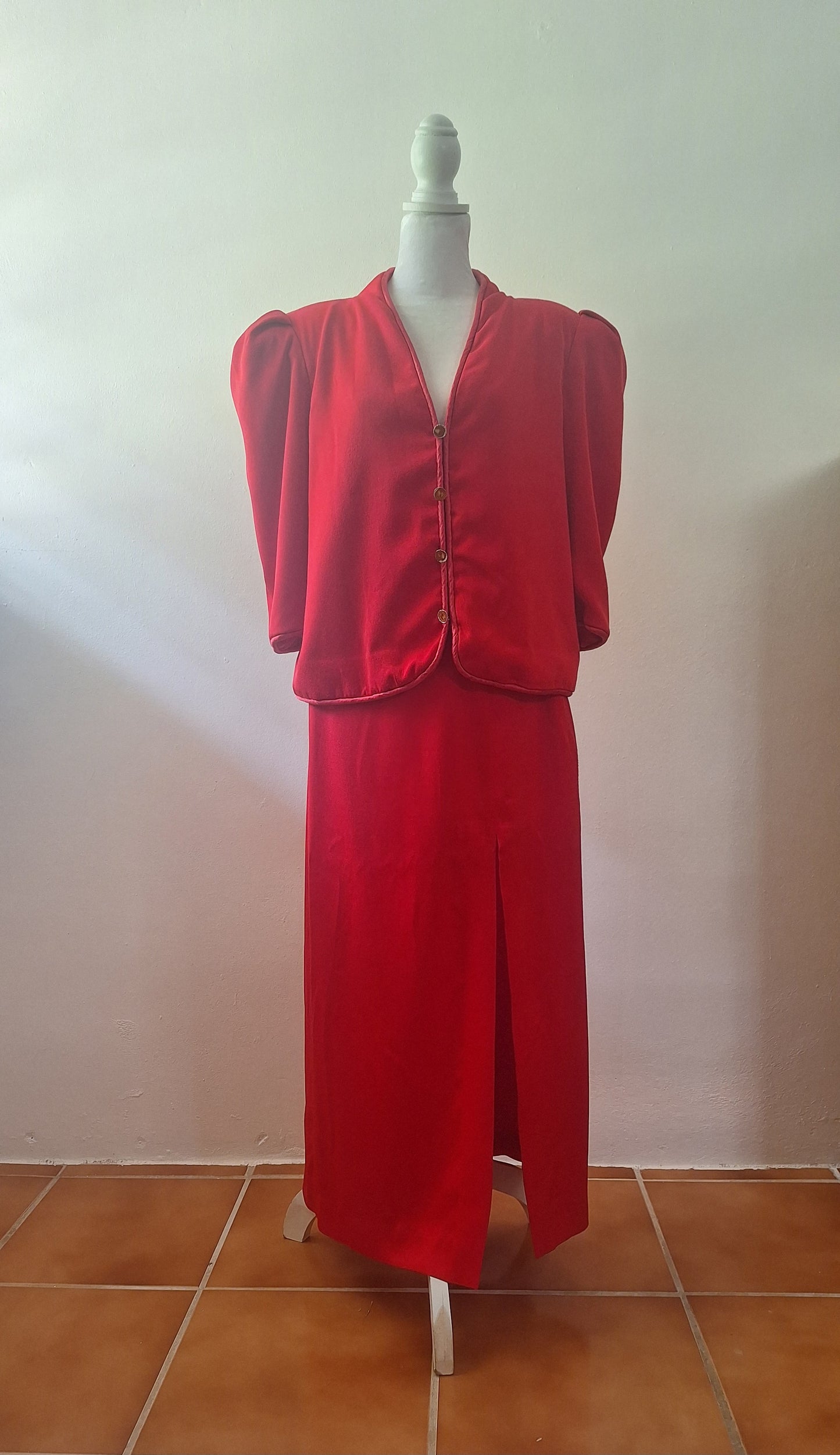 Conjunto de Carlota Alfaro Vintage 1980